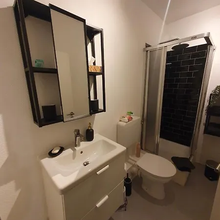Modernes Apartment Zentral Bad Laasphe Buitenkant foto